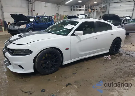 2019 Dodge Charger Scat Pack Rwd из США, поврежденный, VIN 2C3CDXGJ7KH609159